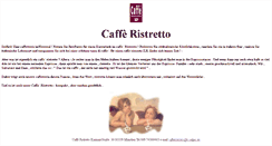 Desktop Screenshot of cafferistretto.de