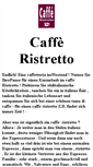 Mobile Screenshot of cafferistretto.de